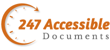 247 Accessible Documents logo