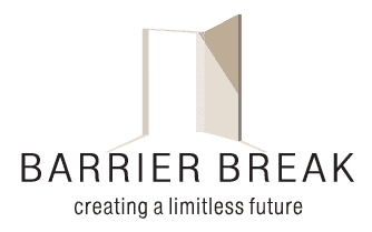 BarrierBreak - creating a limitless future logo.